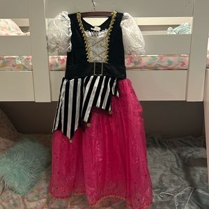 Disney Pirate Costume - Size 6 - Beautiful Details - Excellent Condition